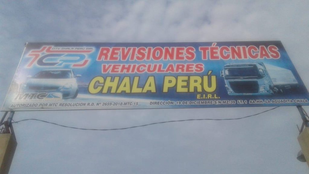 Revisión técnica Chala Perú